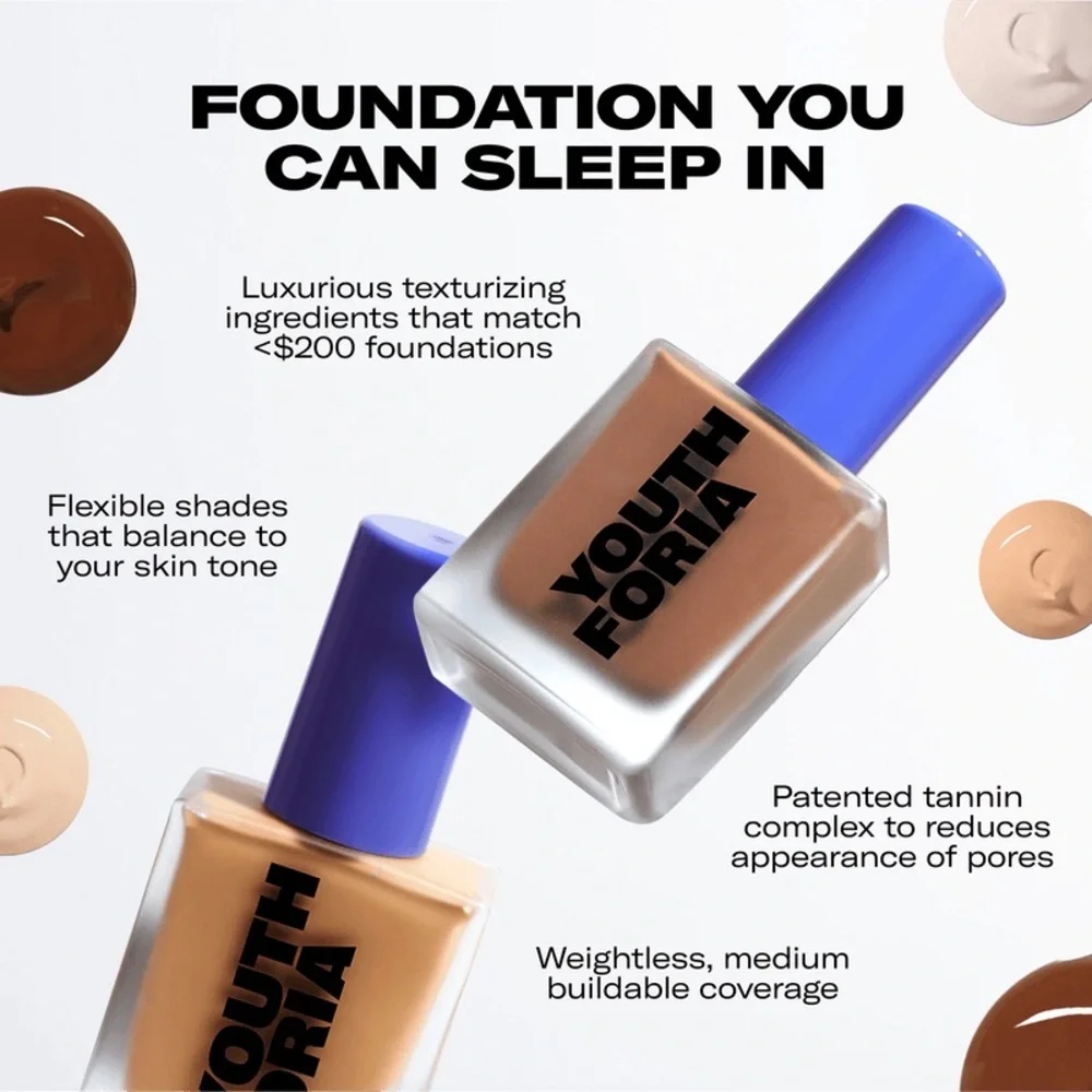 Youthforia DATE NIGHT SKIN TINT SERUM FOUNDATION - #315